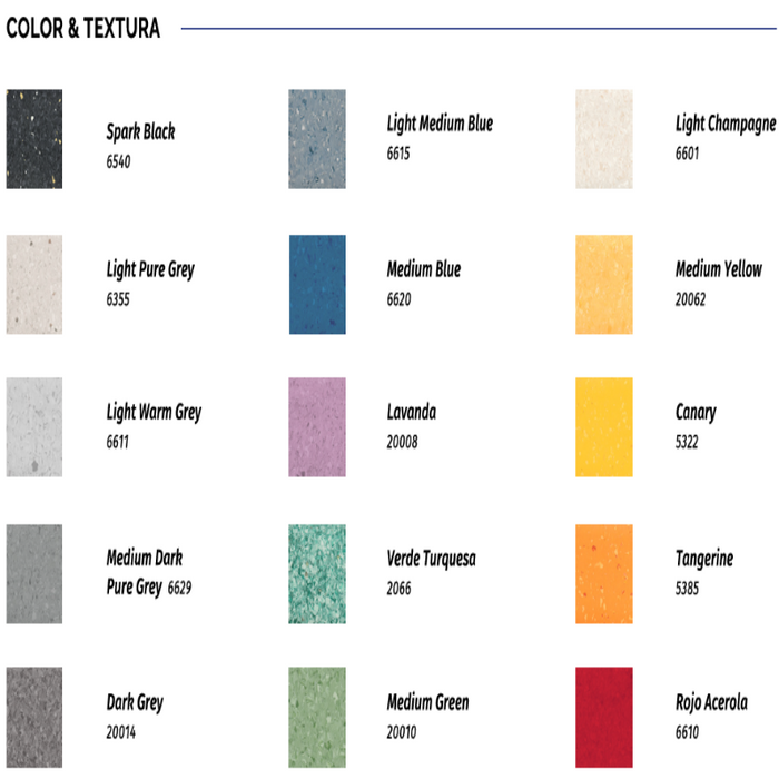 Vinyl homogéneo  HALLAMAN PREMIUM 2mm (no direccional)
